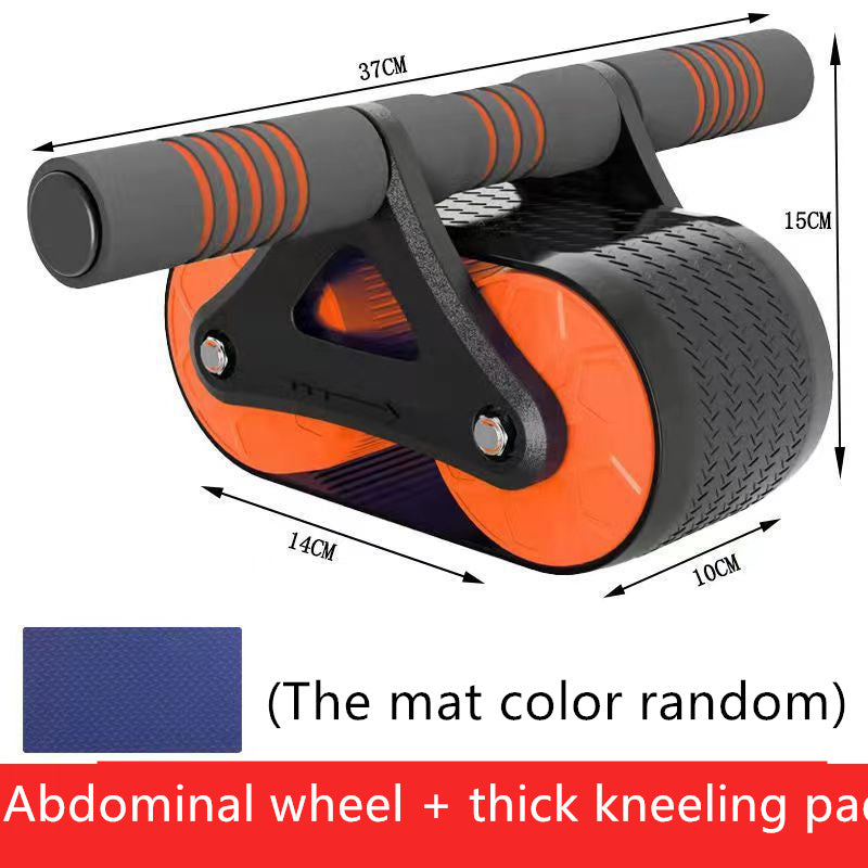 Ab Roller with Rebound – Dual Wheel Home Gym Tool