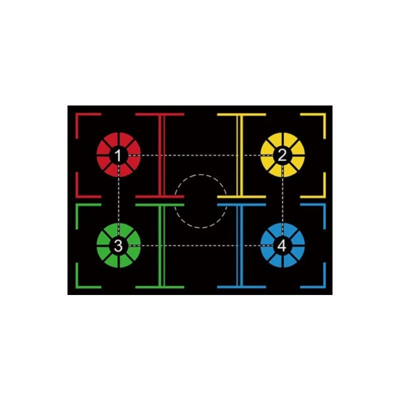 Basketball Dribbling Training Mat – Footwork & Ball Control Drill Pad