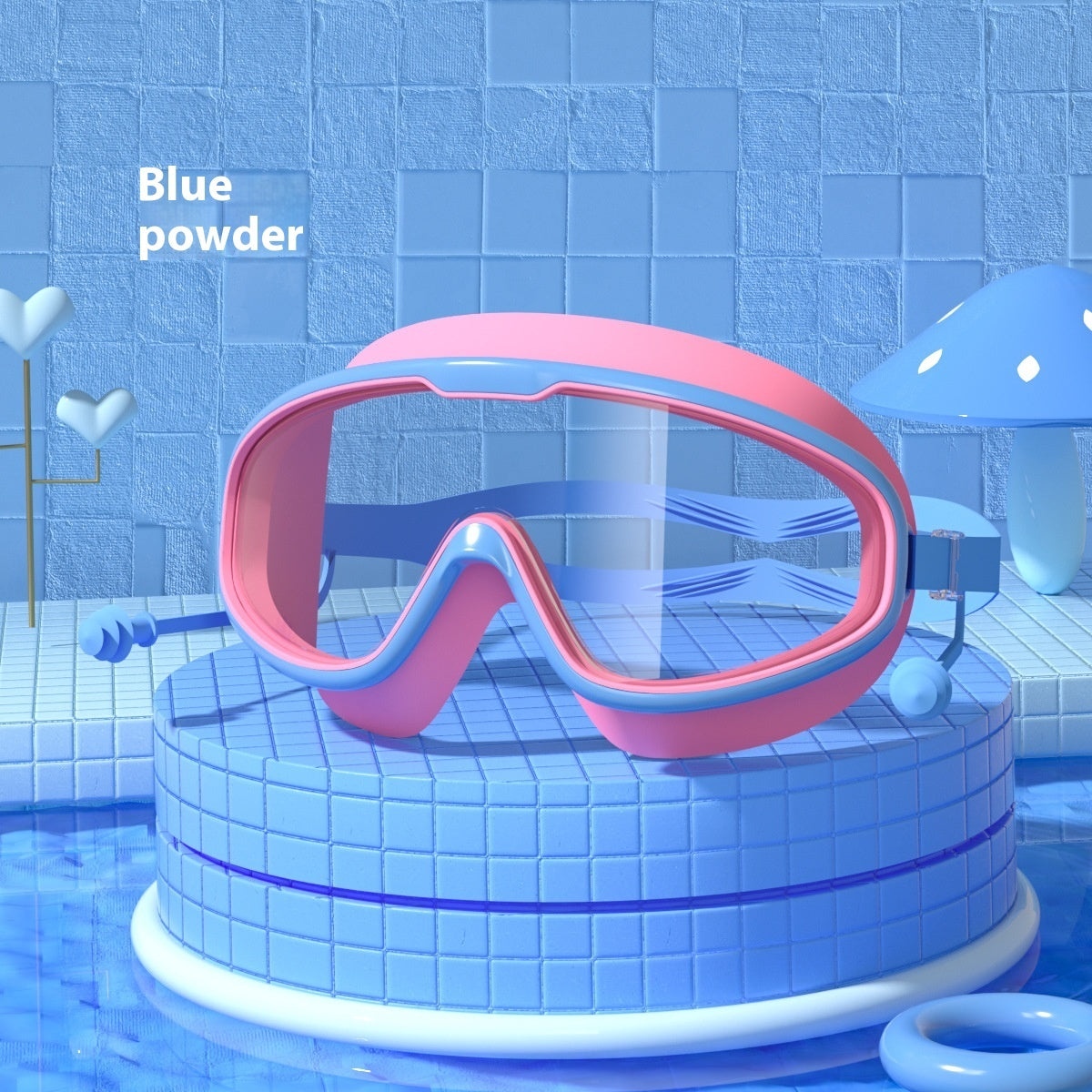 Anti-Fog Swimming Goggles β Large Frame, Leak-Proof Design