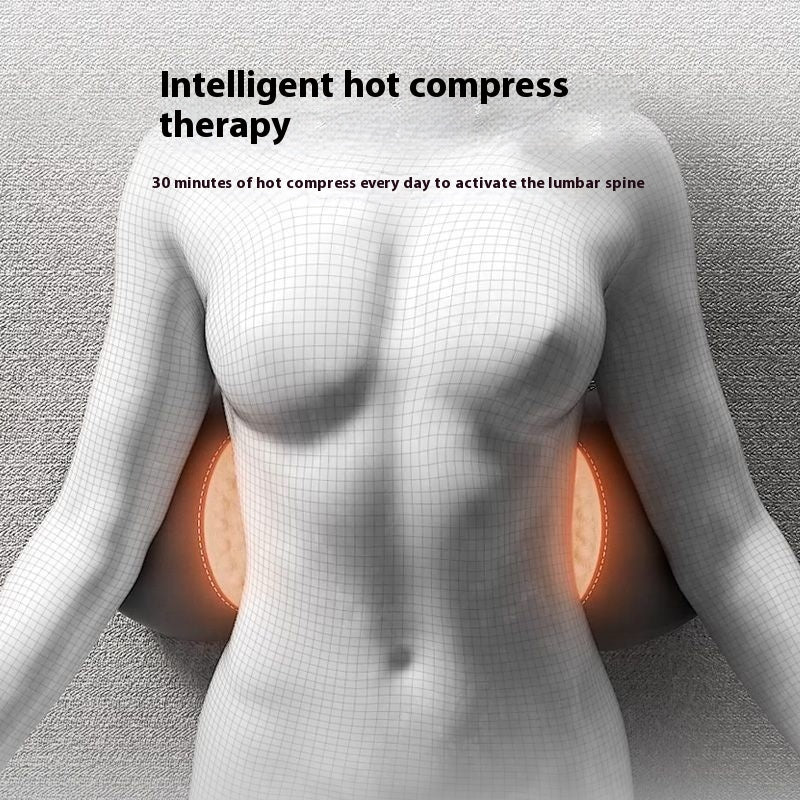 Heated Lumbar Support Pillow for Sleeping – Relieves Back Pain