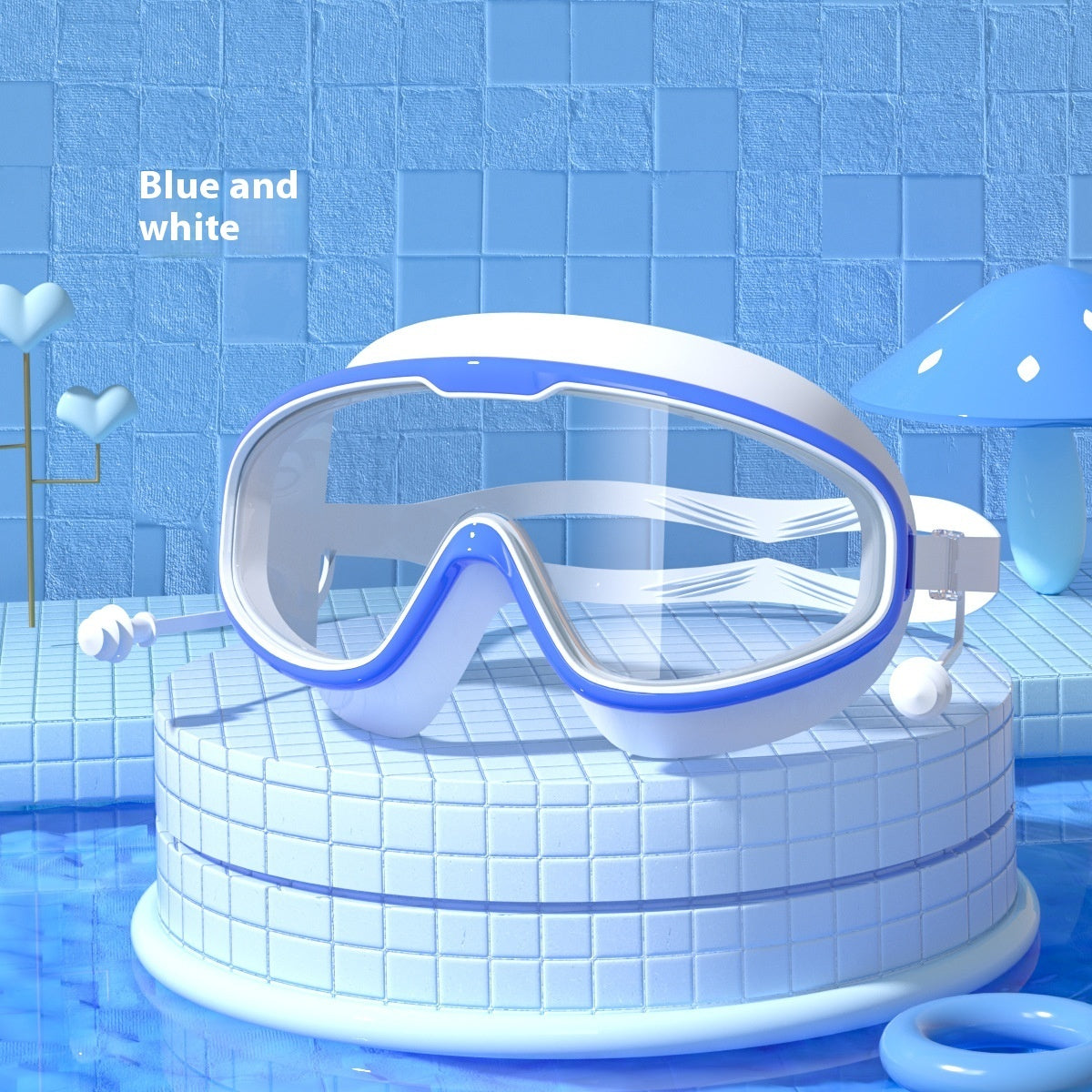Anti-Fog Swimming Goggles β Large Frame, Leak-Proof Design