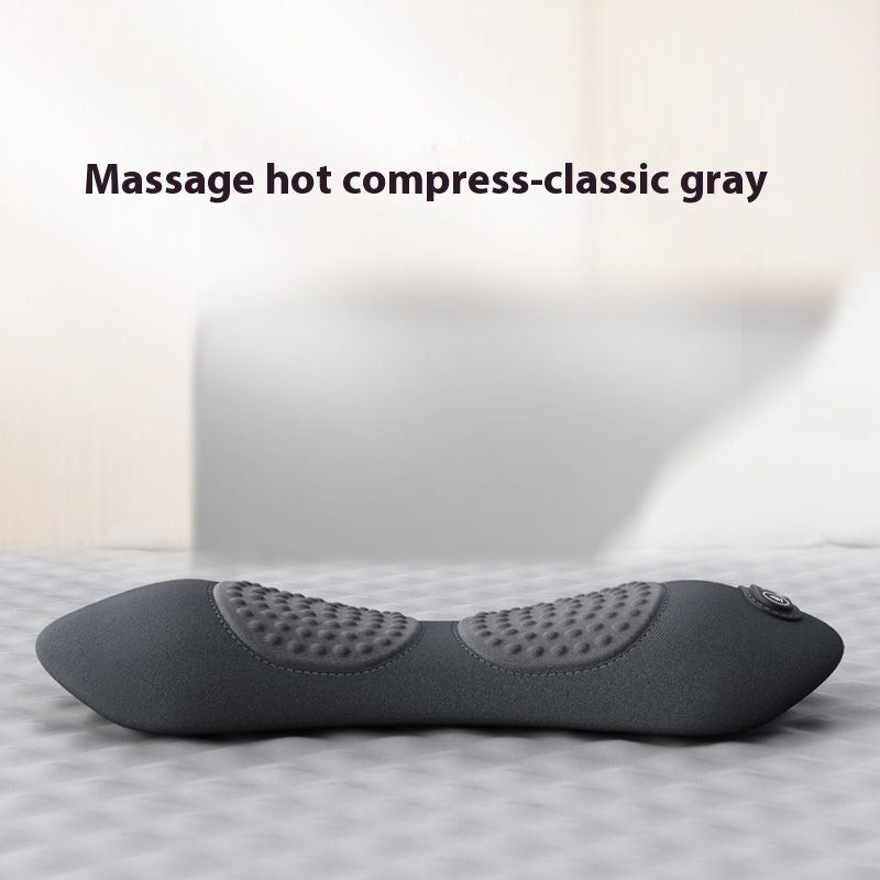 Heated Lumbar Support Pillow for Sleeping – Relieves Back Pain