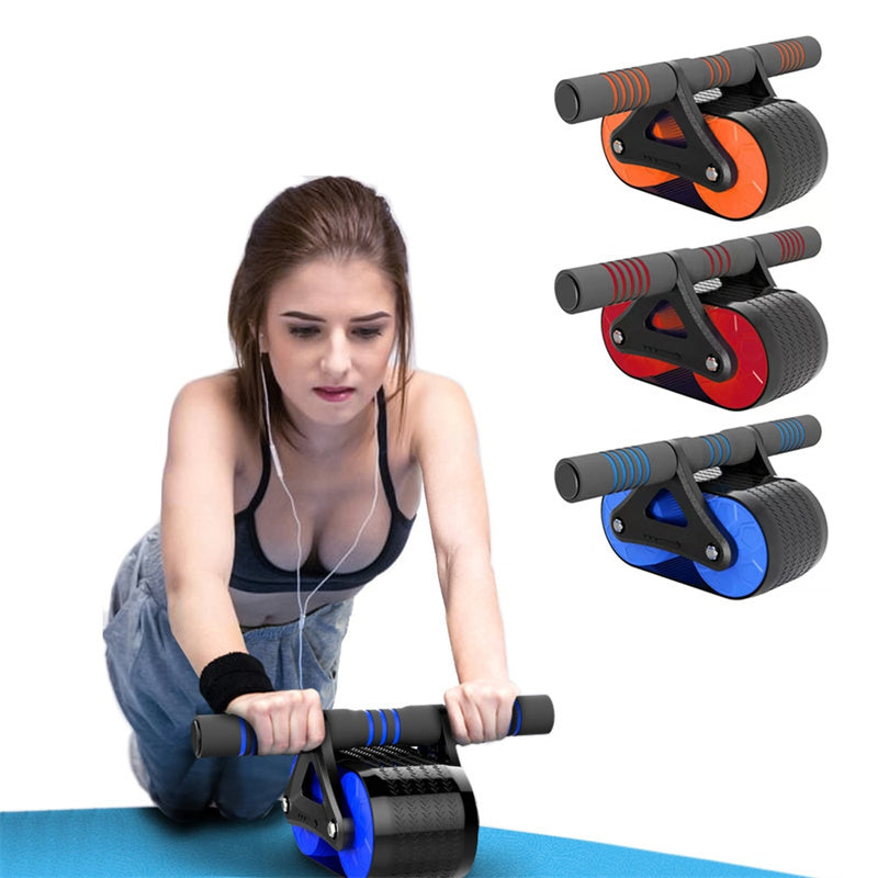 Ab Roller with Rebound – Dual Wheel Home Gym Tool
