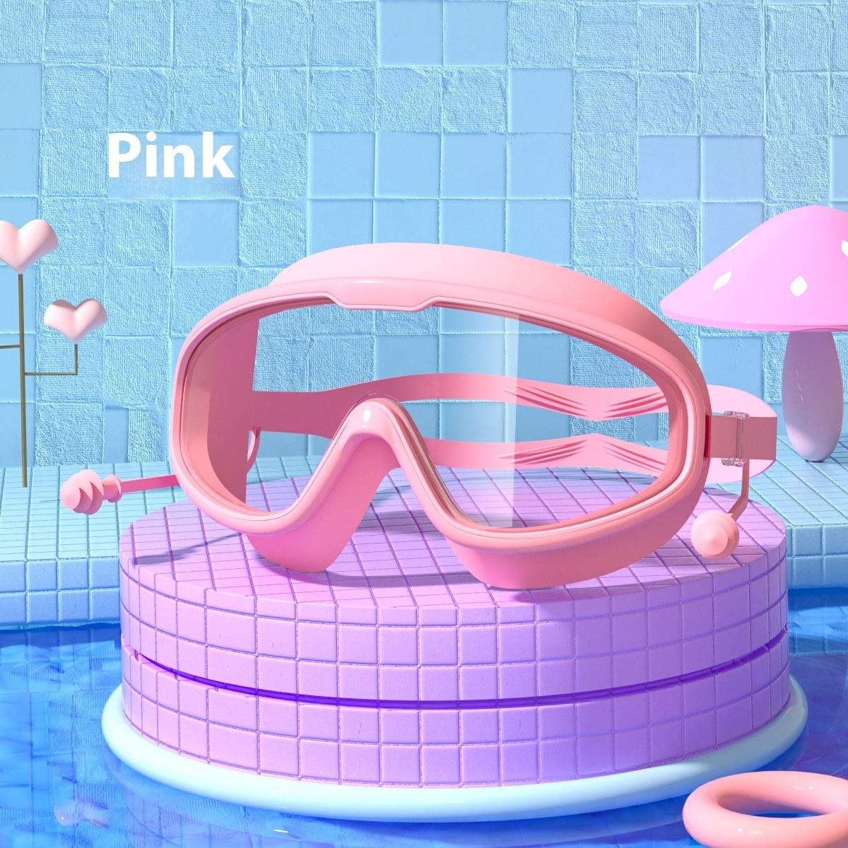 Anti-Fog Swimming Goggles β Large Frame, Leak-Proof Design