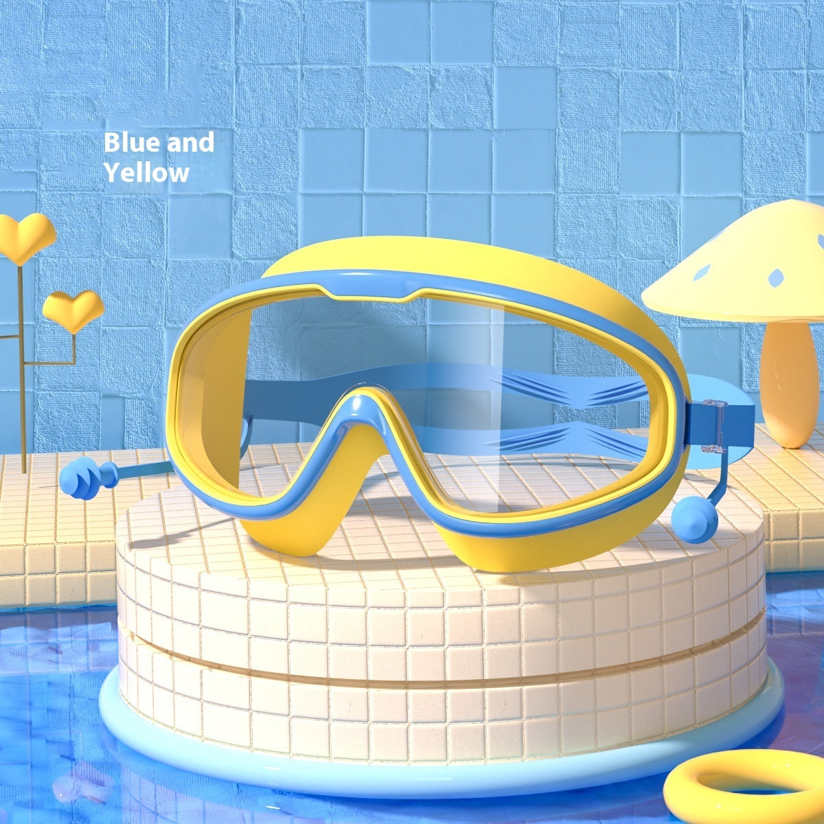 Anti-Fog Swimming Goggles β Large Frame, Leak-Proof Design
