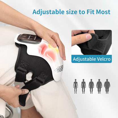 Intelligent Electric Knee Massager – Smart Heat & Vibration Therapy for Pain Relief