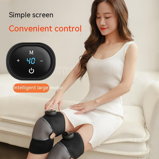 Electric Heated Knee Massager – Pain Relief & Joint Therapy for Home Use