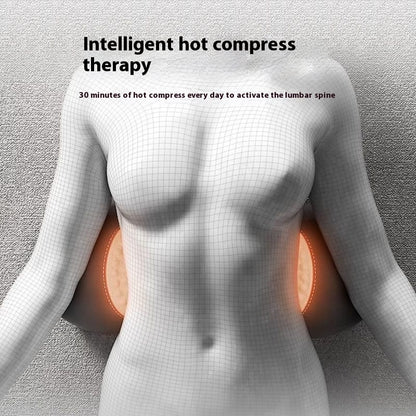 Heated Lumbar Support Pillow for Sleeping – Relieves Back Pain