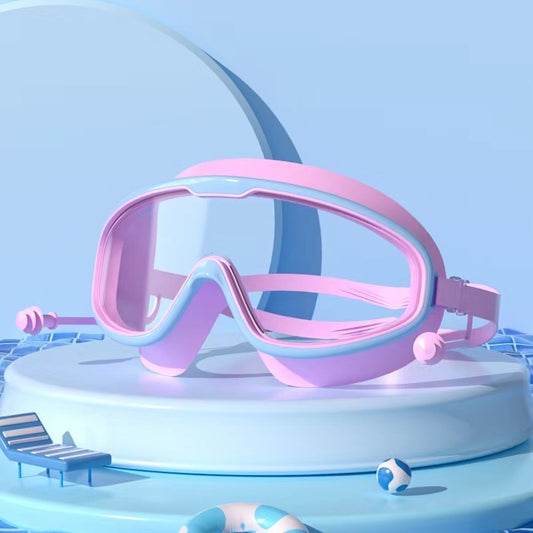 Anti-Fog Swimming Goggles – Large Frame, Leak-Proof Design