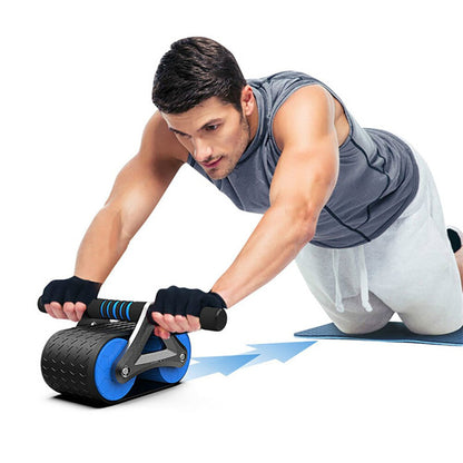 Ab Roller with Rebound – Dual Wheel Home Gym Tool