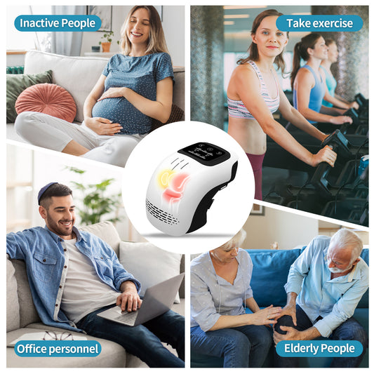 Intelligent Electric Knee Massager – Smart Heat & Vibration Therapy for Pain Relief